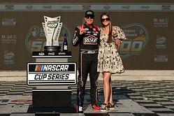 "Las Vegas wasn’t in the cards for us" - Christopher Bell's wife Morgan reacts to JGR racer's Pennzoil 400 finish