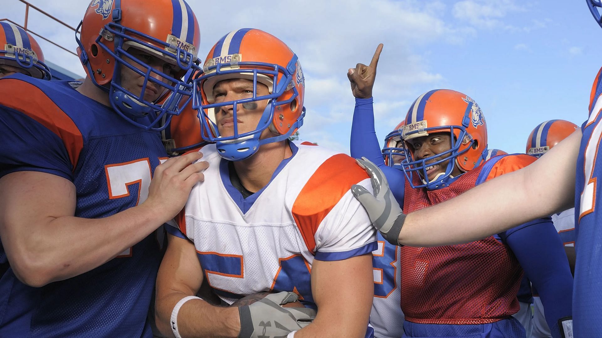 'Mountain Goats' football team (Image via Apple TV+)