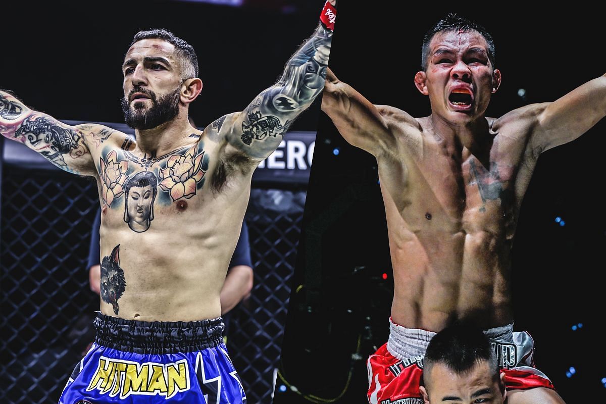 Liam Harrison (left) and Soe Lin Oo (right). [Photos from ONE Championship]