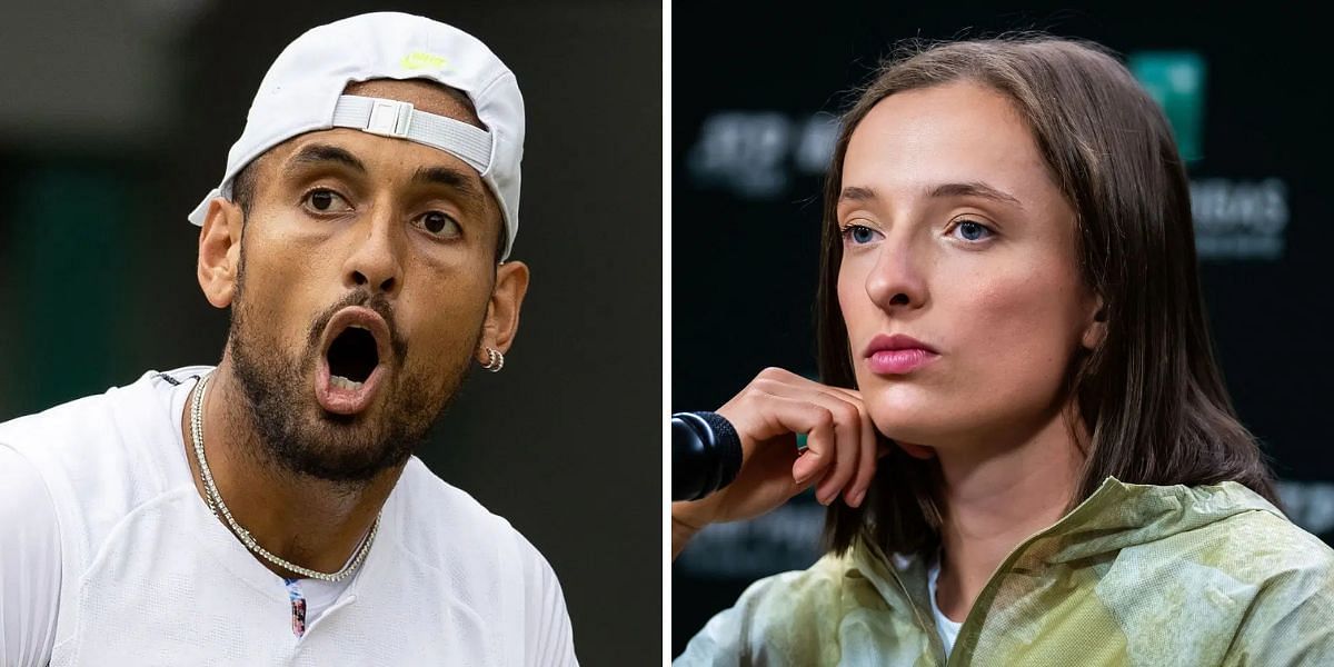 Tennis fans irked by Nick Kyrgios calling out Iga Swiatek over her doping row | Image Source: Getty