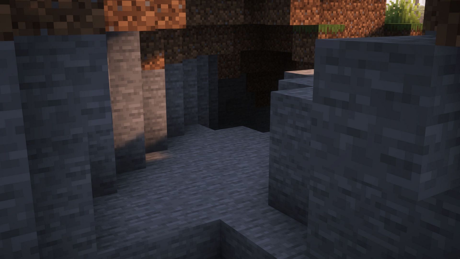 Players can use lots of space underneath the ground (Image via Sportskeeda Gaming/Mojang Studios)