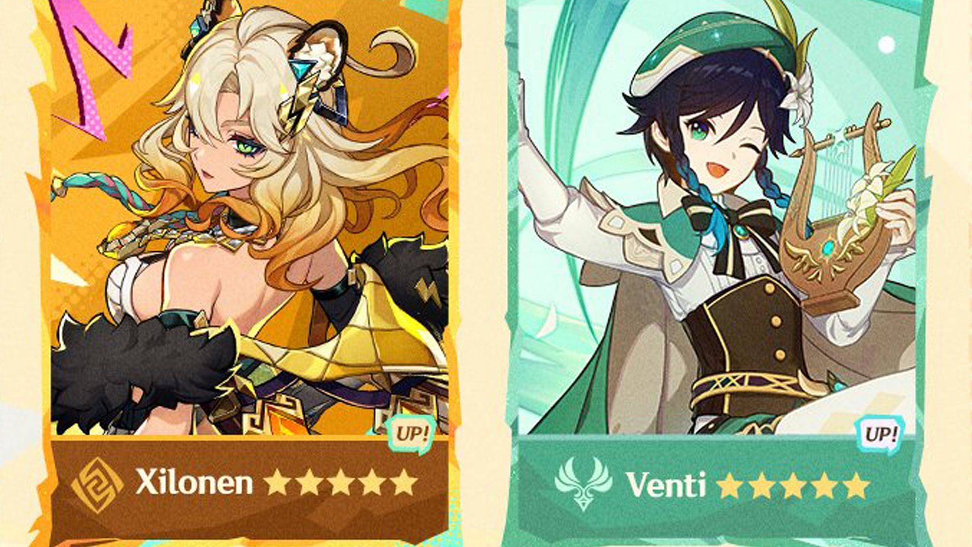 Phase II banners will feature Xilonen and Venti&#039;s reruns (Image via HoYoverse)