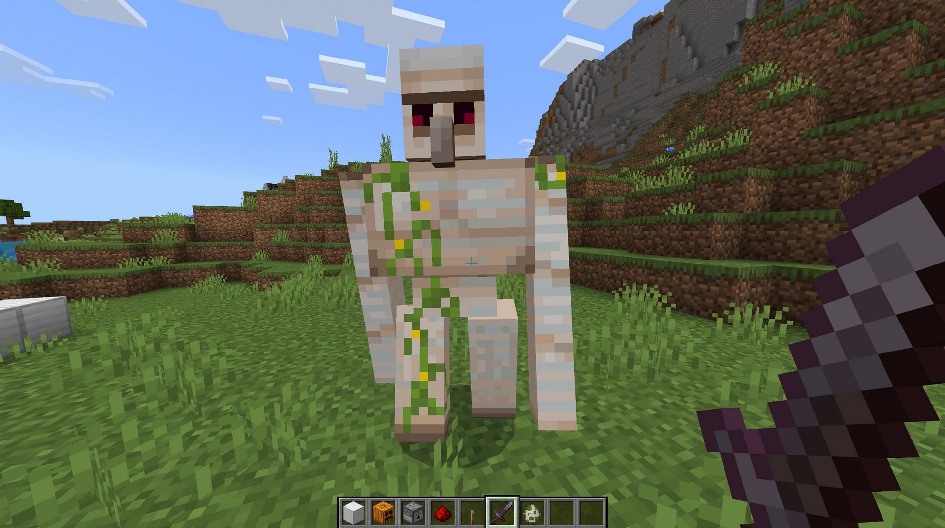 Invincible mobs that were created through a glitch will normally die in Minecraft