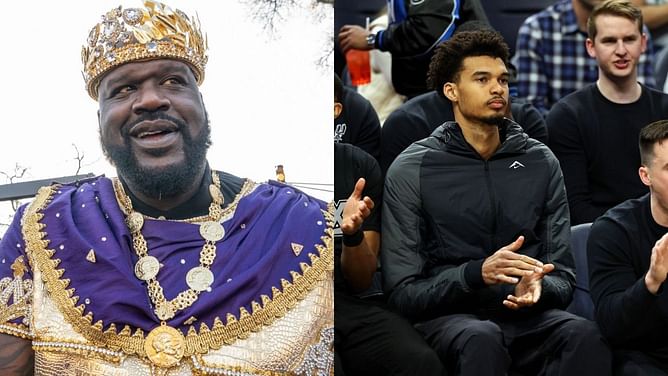 Shaquille O'Neal downplays Victor Wembanyama's defensive achievements