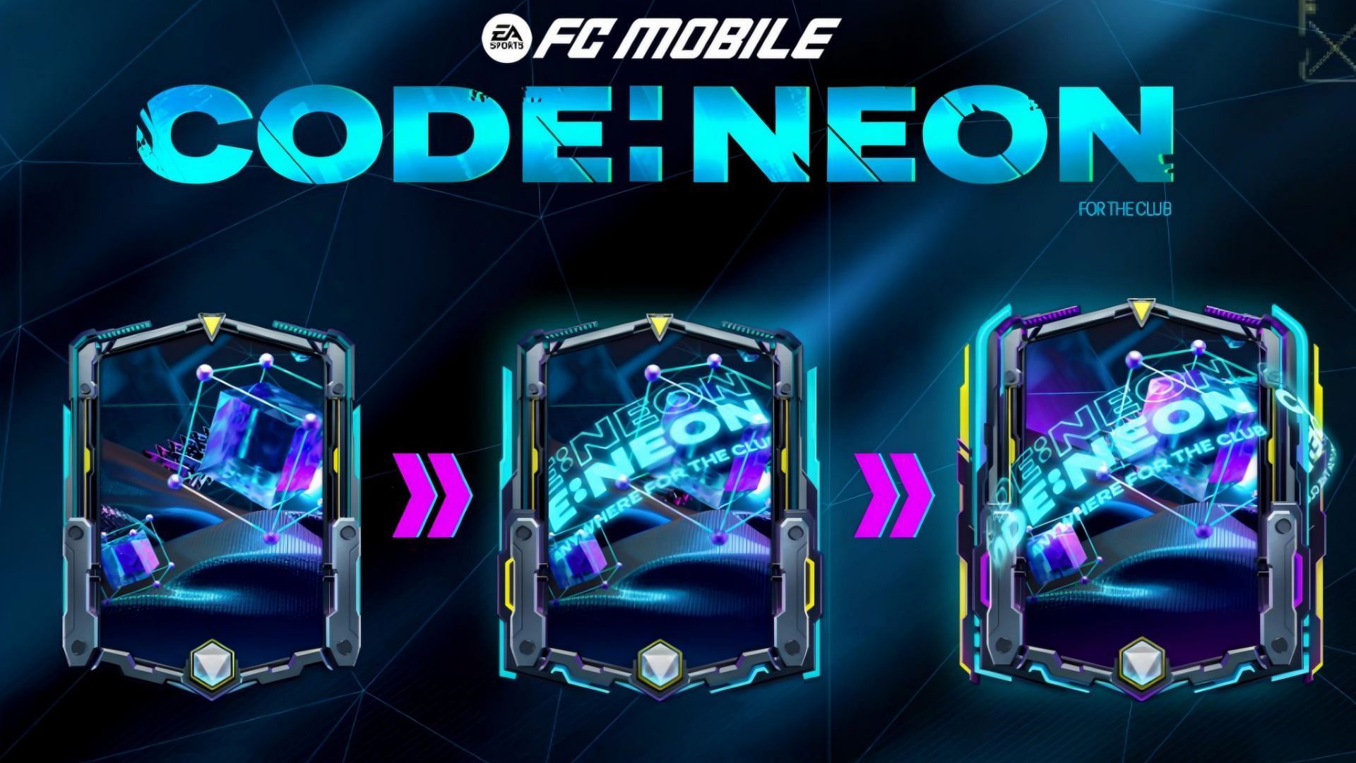 EA FC Mobile Code Neon promo will feature spectacular cards (Image via EA Sports)