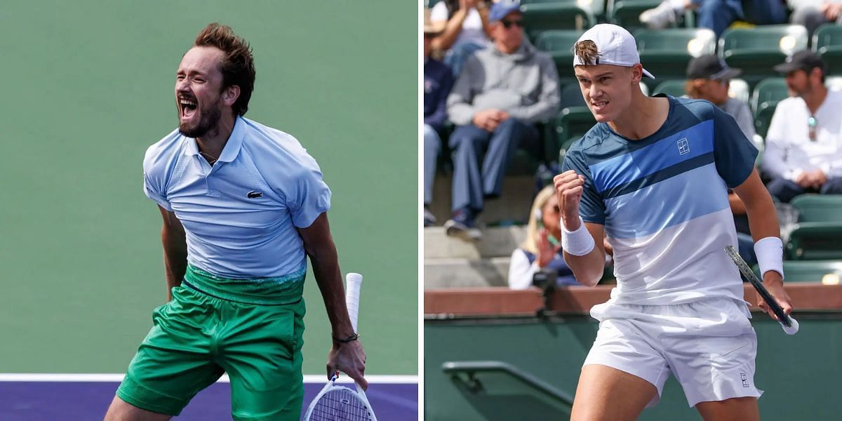 Daniil Medvedev and Holger Rune to renew rivalry in Indian Wells SFs | Image Source: Getty