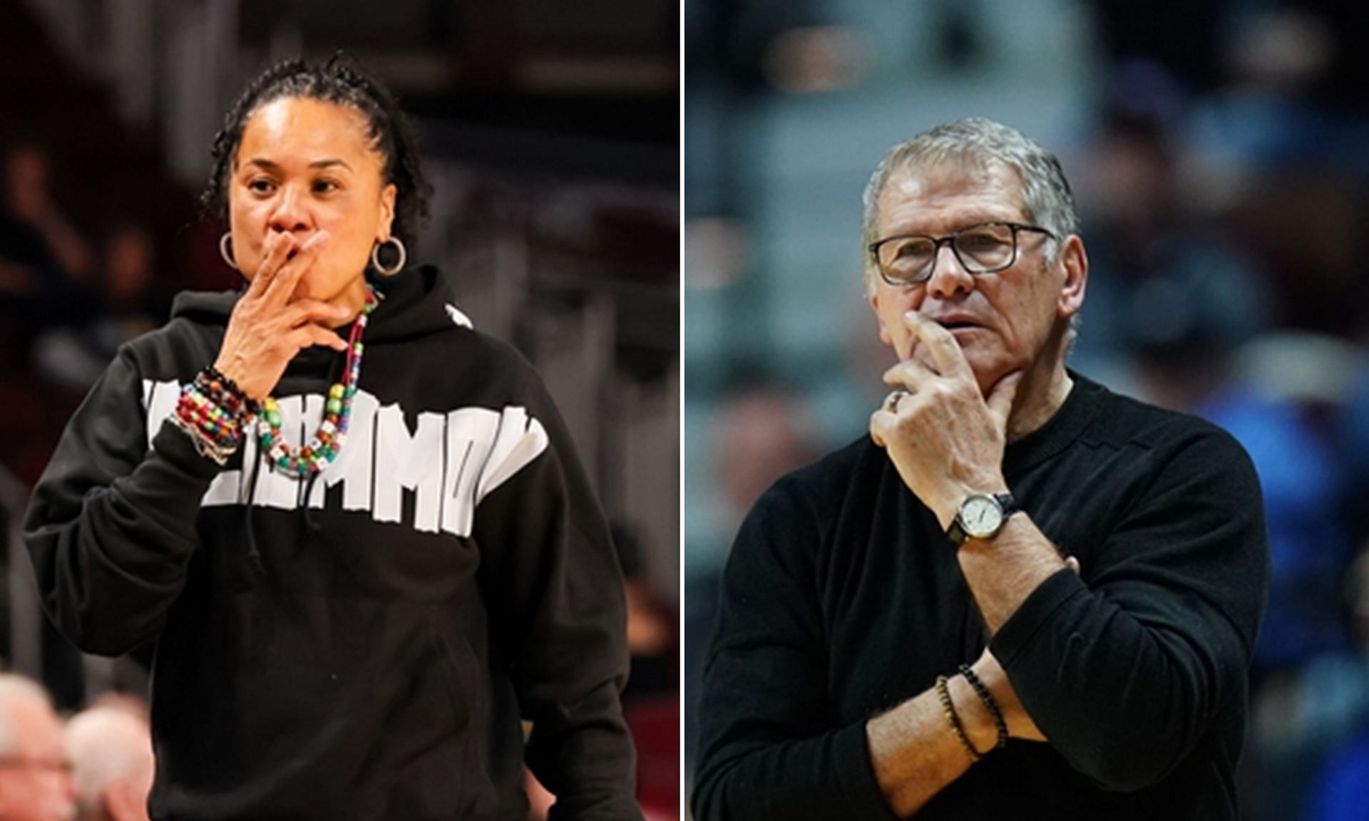 Dawn Staley hails Geno Auriemma