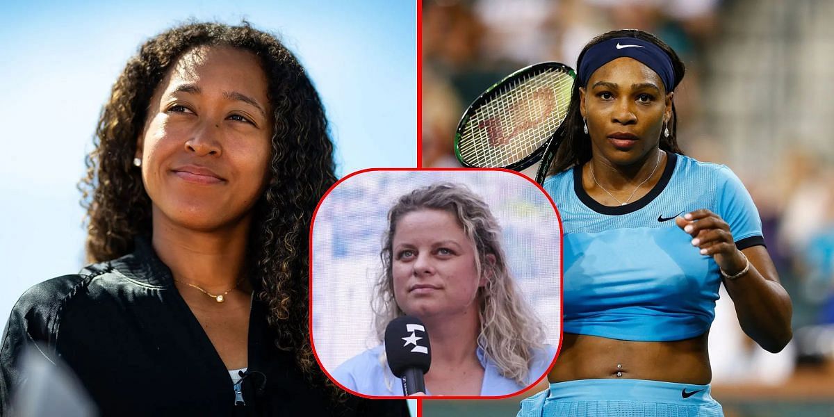 Kim Clijsters highlights Serena Williams' near miss as she backs Naomi ...