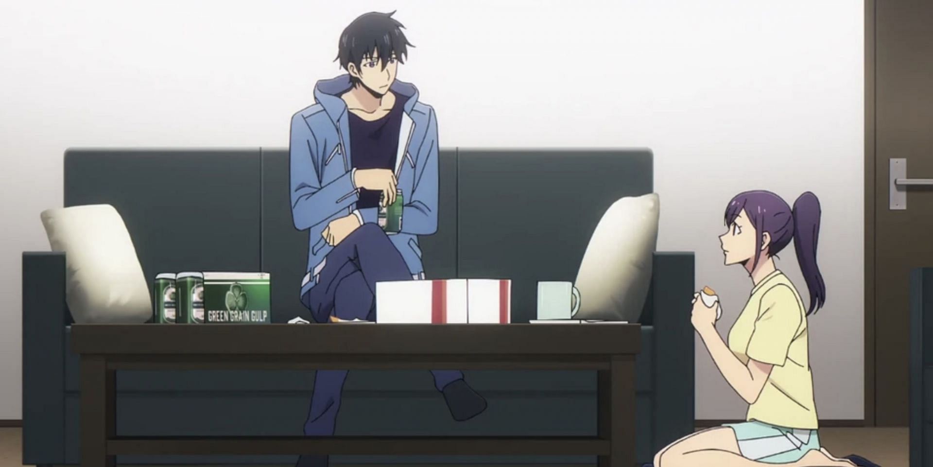 Sung Jin-Woo and Jin-ah (Image via A-1 Pictures)