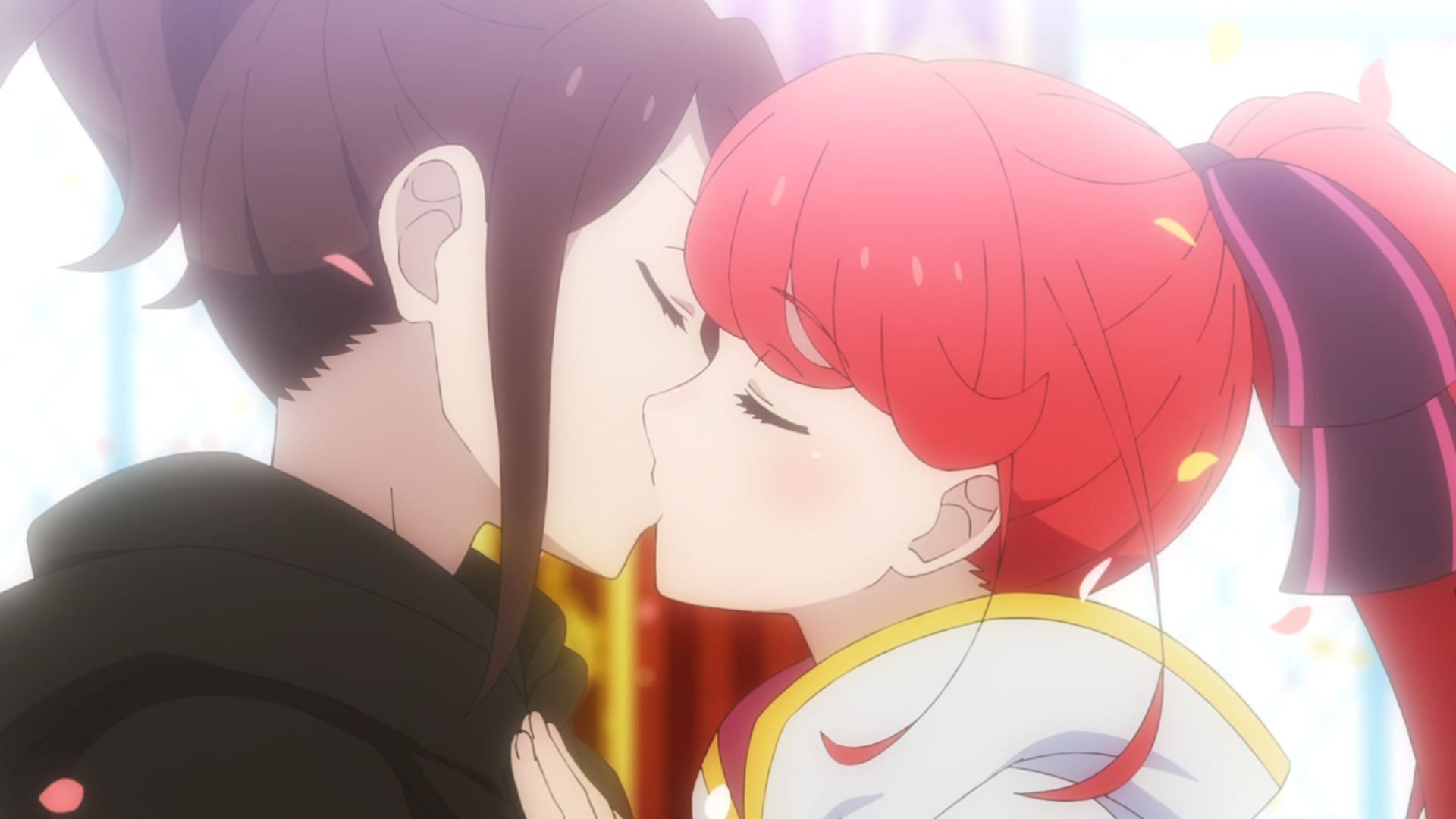 Theresia and Wilhelm share a kiss in her flashbacks (Image via White Fox)