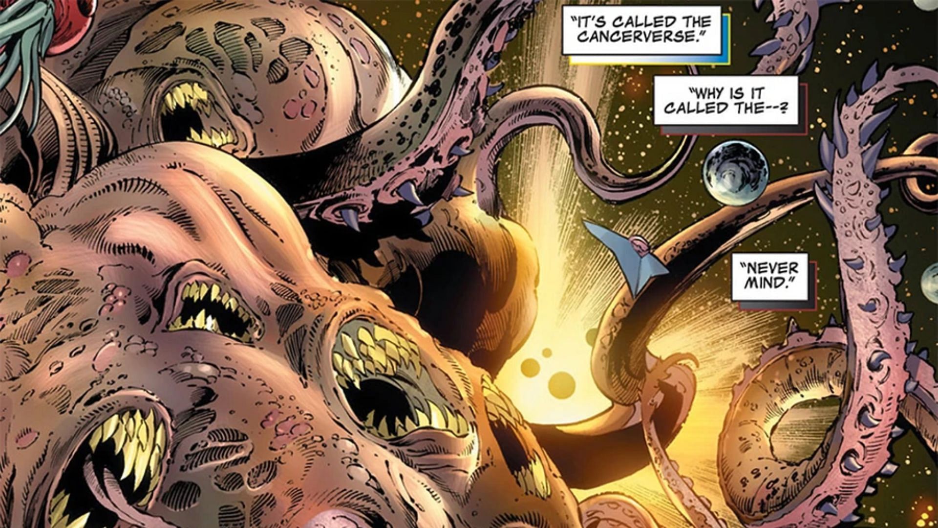 Marvel&rsquo;s cancer-verse from the comics 