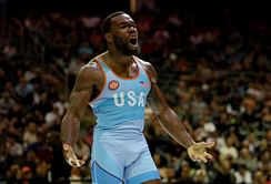 Jordan Burroughs' wife gives hilarious warning as wrestler jokingly announces transfer portal entry