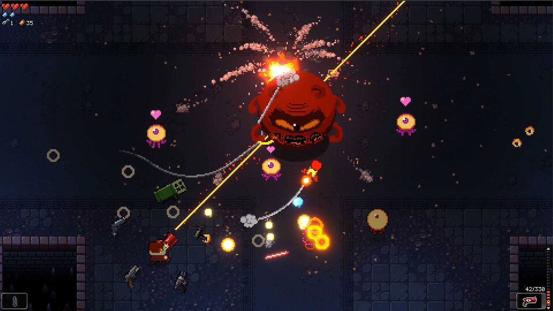 A still from Enter the Gungeon (Image via Devolver Digital)