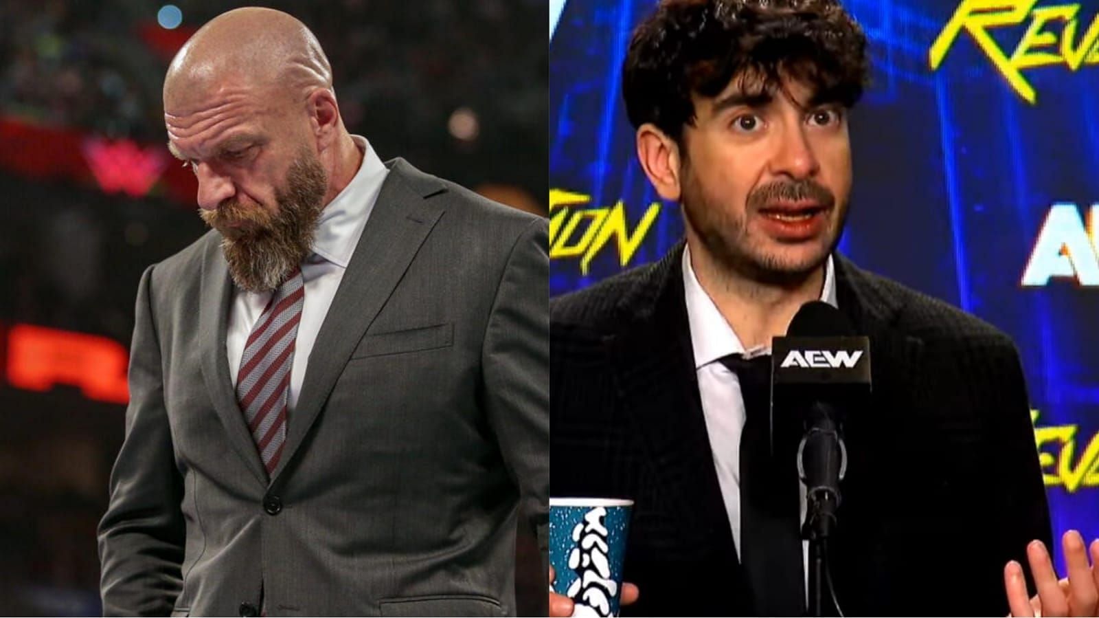 Triple H and Tony Khan run top two wrestling promotions [Image Credits: WWE.com, AEW