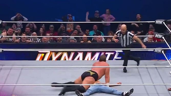 Controversial AEW match finish puts Kenny Omega in danger