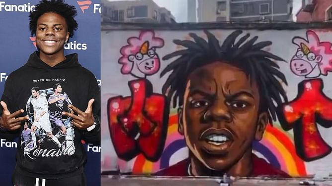 "That is amazing": Fans react to Chinese artist's mural depicting IShowSpeed commemorating his Asia Tour