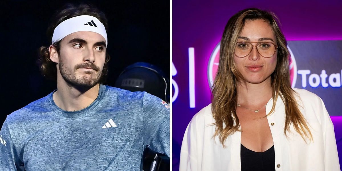 Stefanos Tsitsipas and Paula Badosa on tour - Image source: Getty 