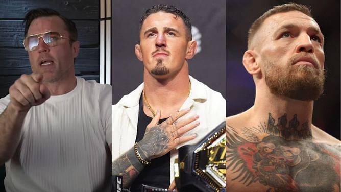 "In the absence of Conor McGregor" - Chael Sonnen claims Tom Aspinall and Ilia Topuria are making a play toward becoming face of the UFC