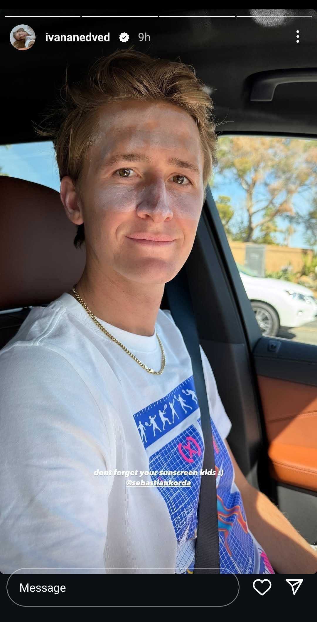EIvana Nedved Instagram (https://www.instagram.com/stories/ivananedved/3583245255124352821/?hl=en)