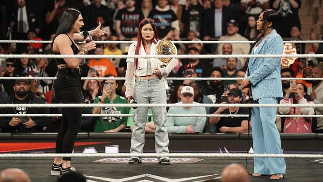 5 reasons why Rhea Ripley should NOT be added to Iyo Sky vs. Bianca Belair at WrestleMania 41