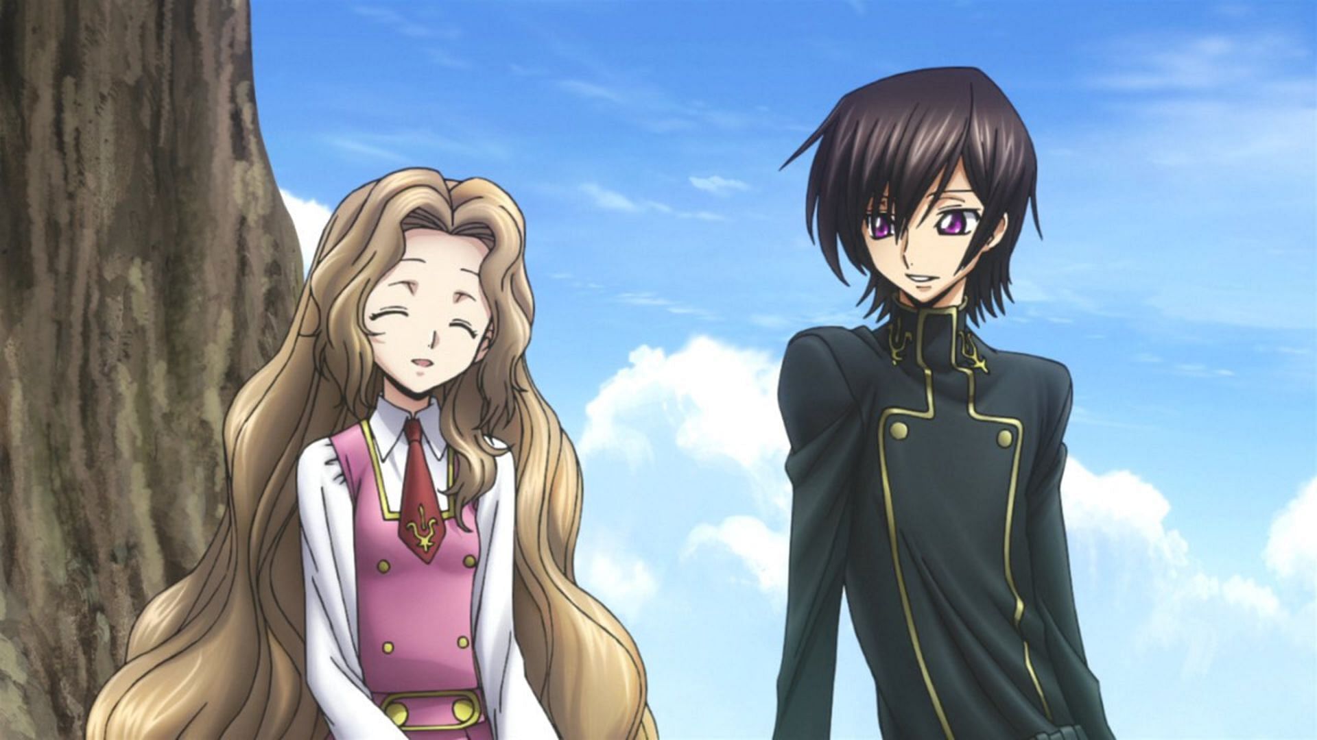 A still of Lelouch and Nunnally (Image via Sunrise Studio)