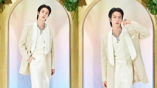 "Utterly ethereal"— Fans swoon over BTS' Jin's visuals for Vogue Japan