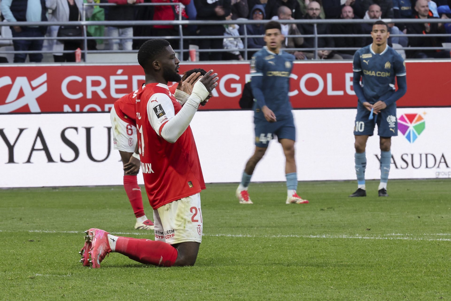 Stade de Reims v Olympique de Marseille - Ligue 1 McDonald
