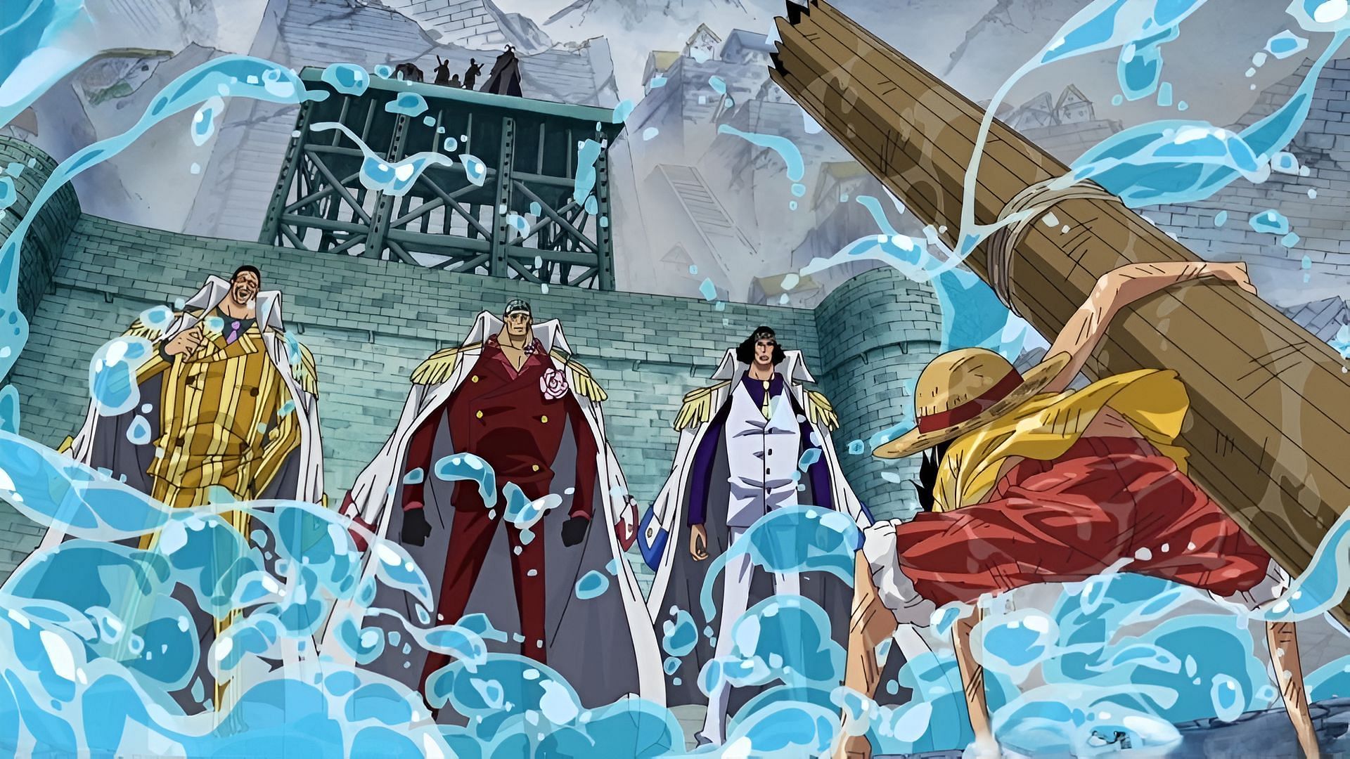 A still from one of the One Piece arcs (Image via Toei Animation)