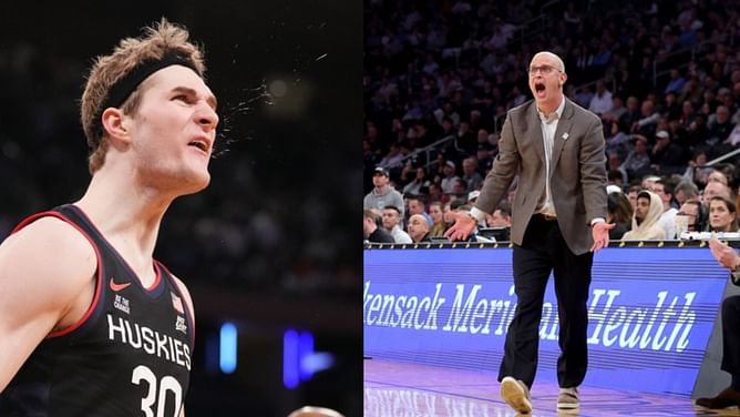 Dan Hurley previews Liam McNeeley's personality as UConn set to face Oklahoma in March Madness: "Cares so much about not letting people down"