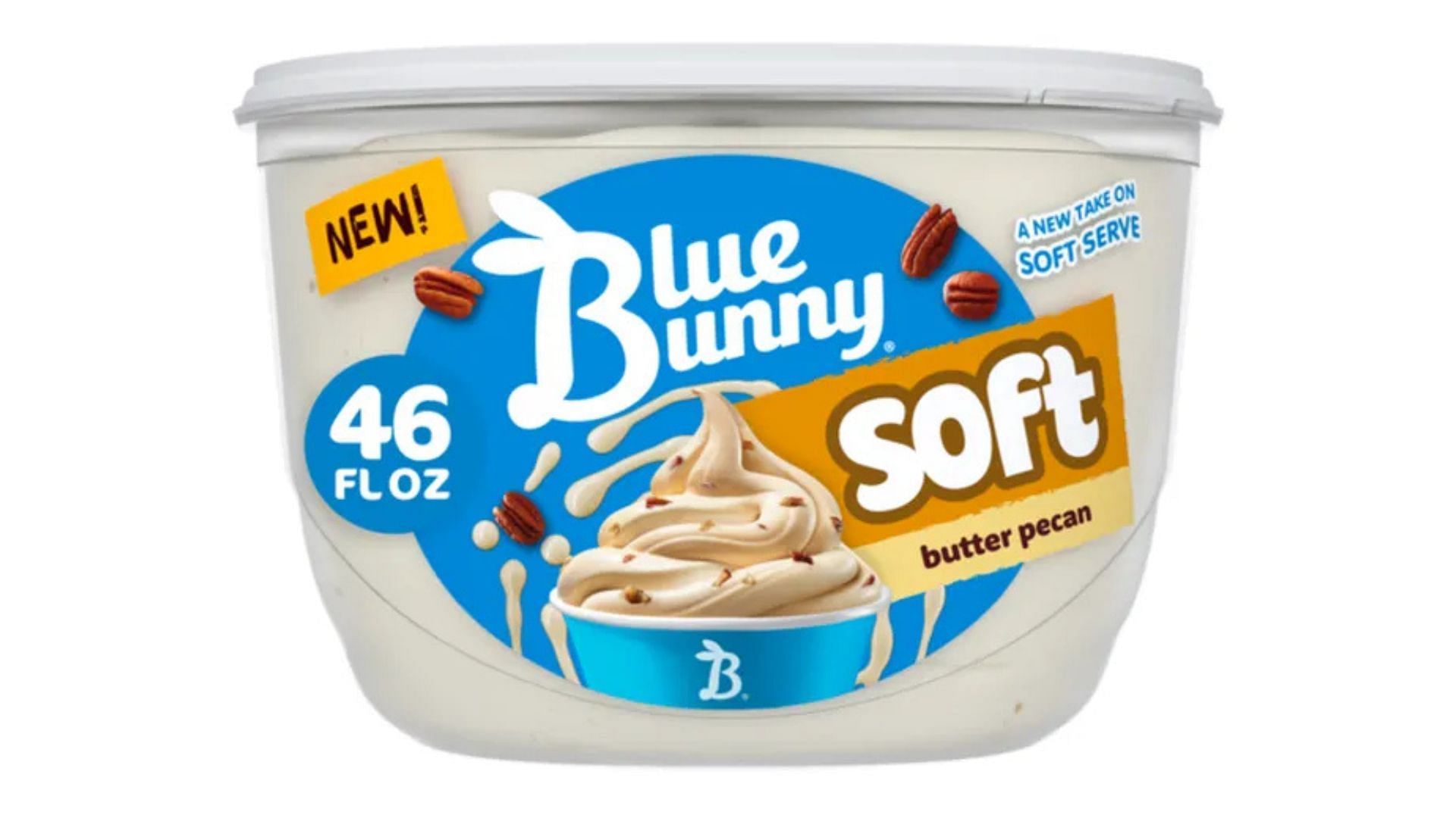 Soft Butter Pecan Frozen Dessert (Image via Walmart)