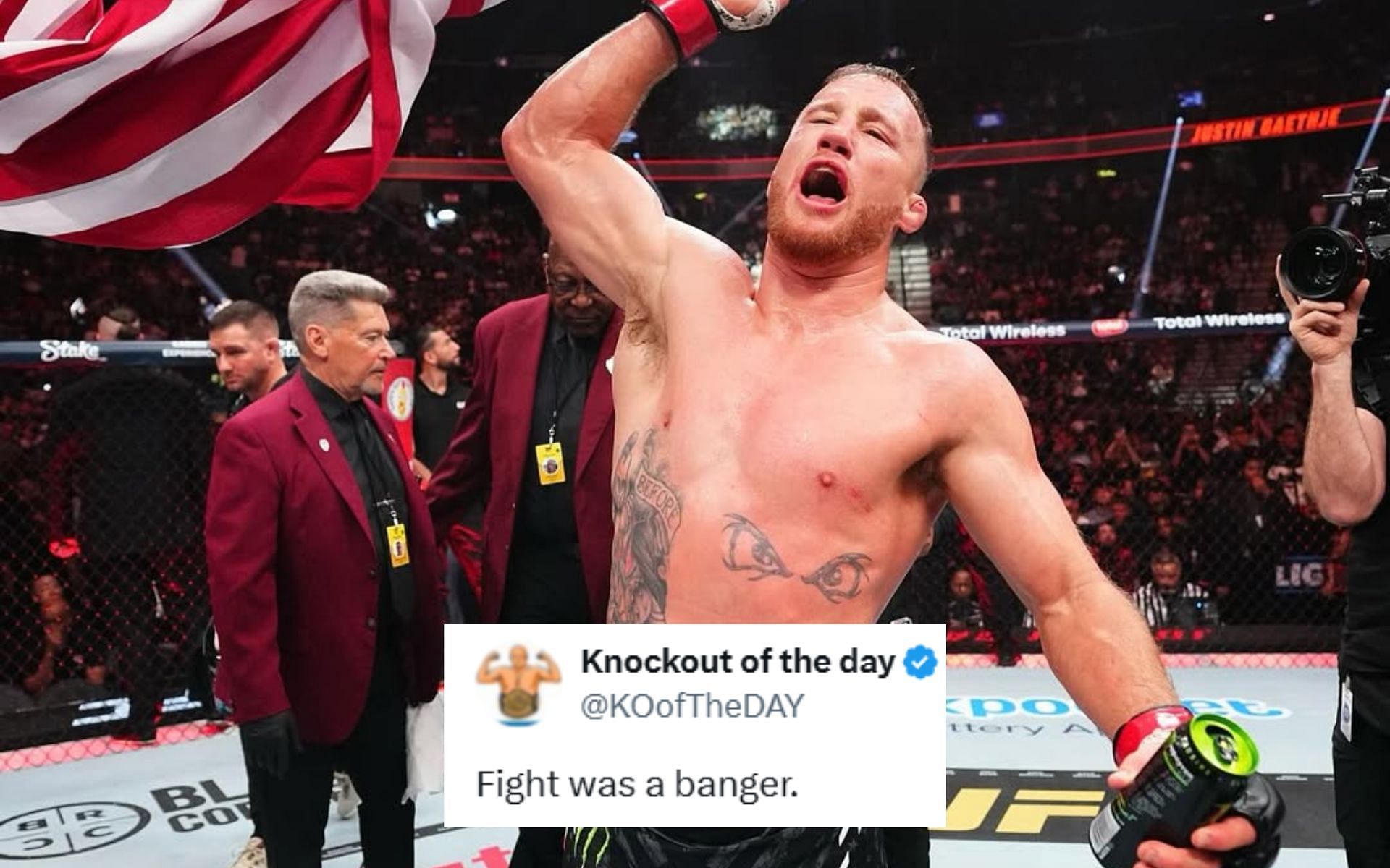 Fans react to Justin Gaethje