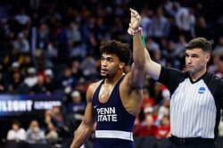 "When that whistle blows, you got to turn the kill switch on" - Carter Starocci on his mindset ahead of NCAA Championships final