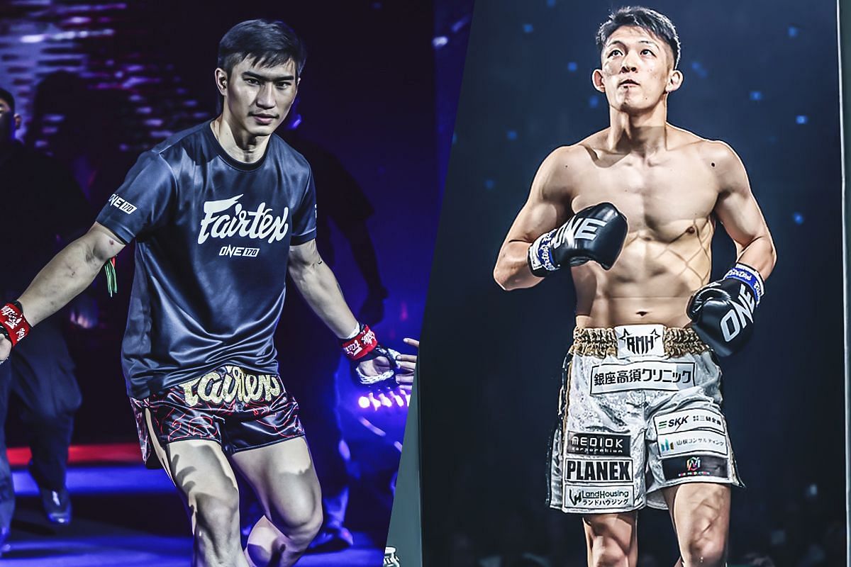 Tawanchai PK Saenchai and Masaaki Noiri - Photo by ONE Championship