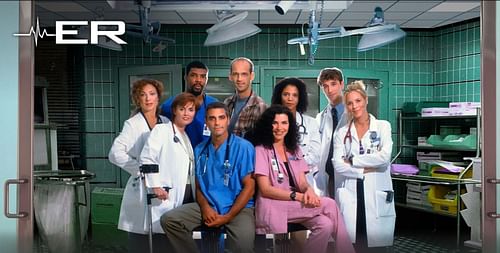 A poster for ER, starring George Clooney. (Image via NBC)