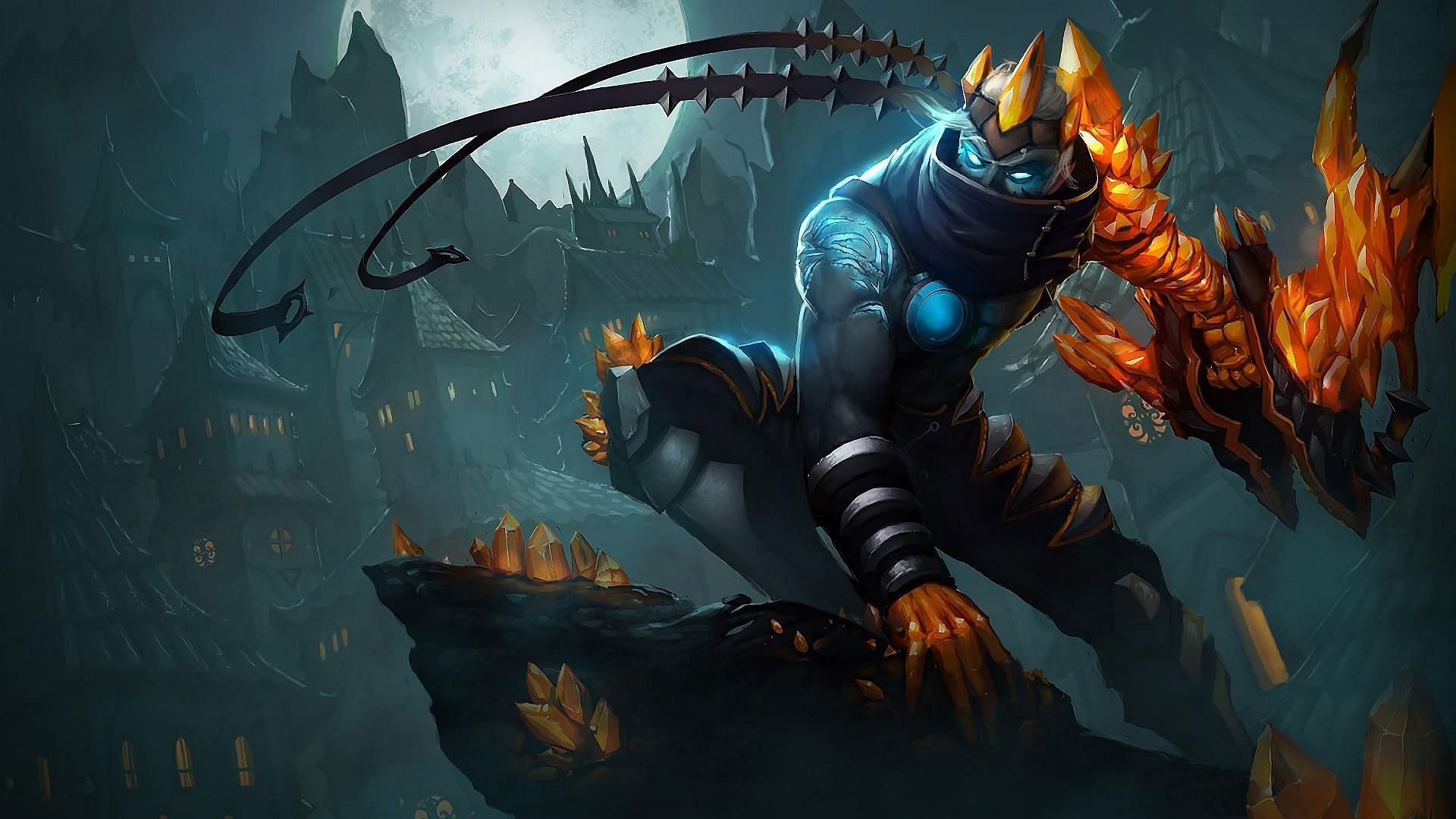 Blight Crystal Varus in League of Legends (Image via Riot Games)