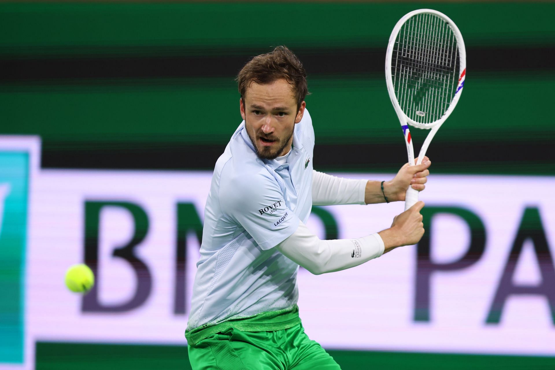 Daniil Medvedev has lost the finals in the last two editions of Indian Wells. (Source: Getty)