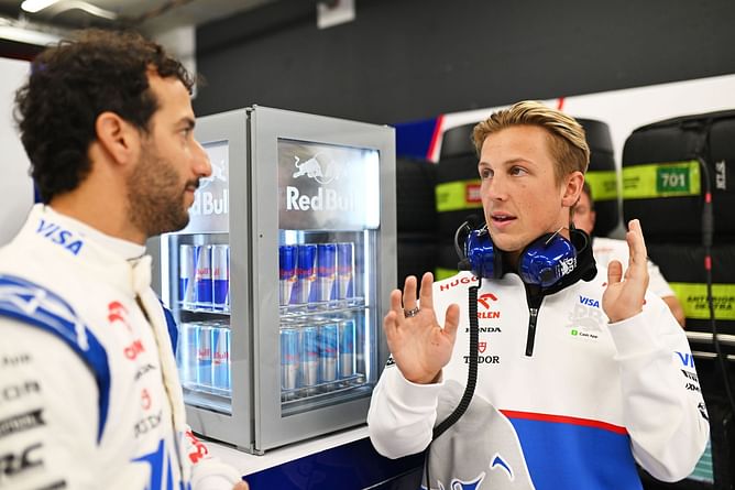 “I will always have so much respect for him": Liam Lawson shares admiration for Daniel Ricciardo as he prepares for life as Max Verstappen's teammate