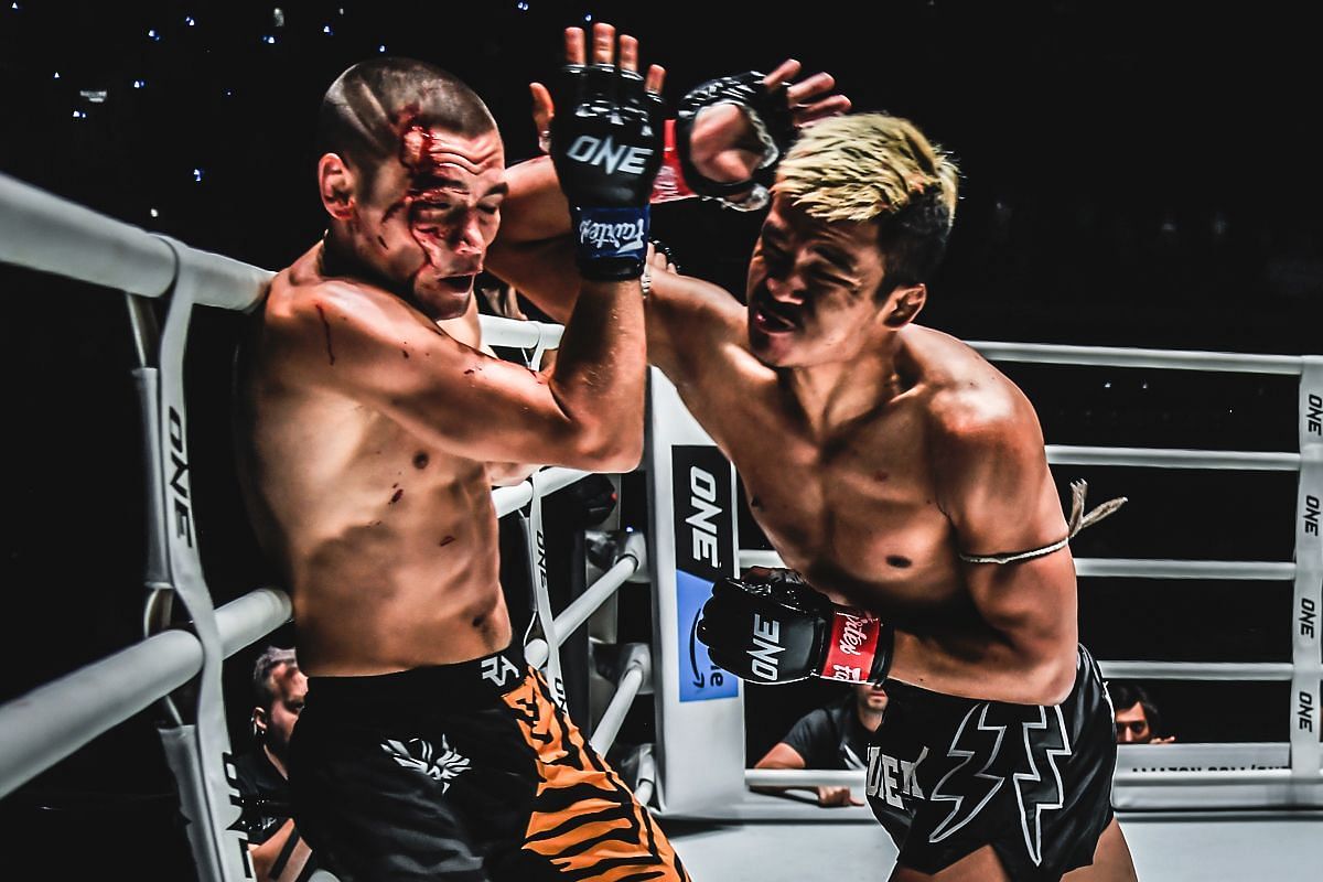 Superlek has an impressive collection of knockouts. [Photo via: ONE Championship]