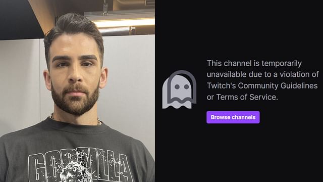 Twitch bans HasanAbi after Rick Scott remark (Image via HasanAbi/X,Twitch)