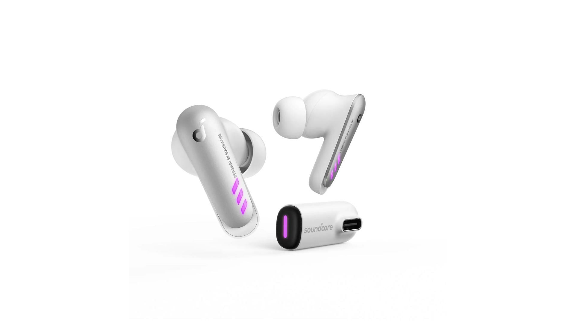 The Soundcore VR P10 low-latency wireless earbuds (Image via Soundcore)