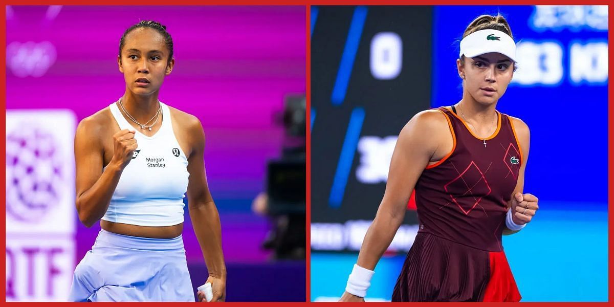 Leylah Fernandez and Jaqueline Cristian (Source: Getty)