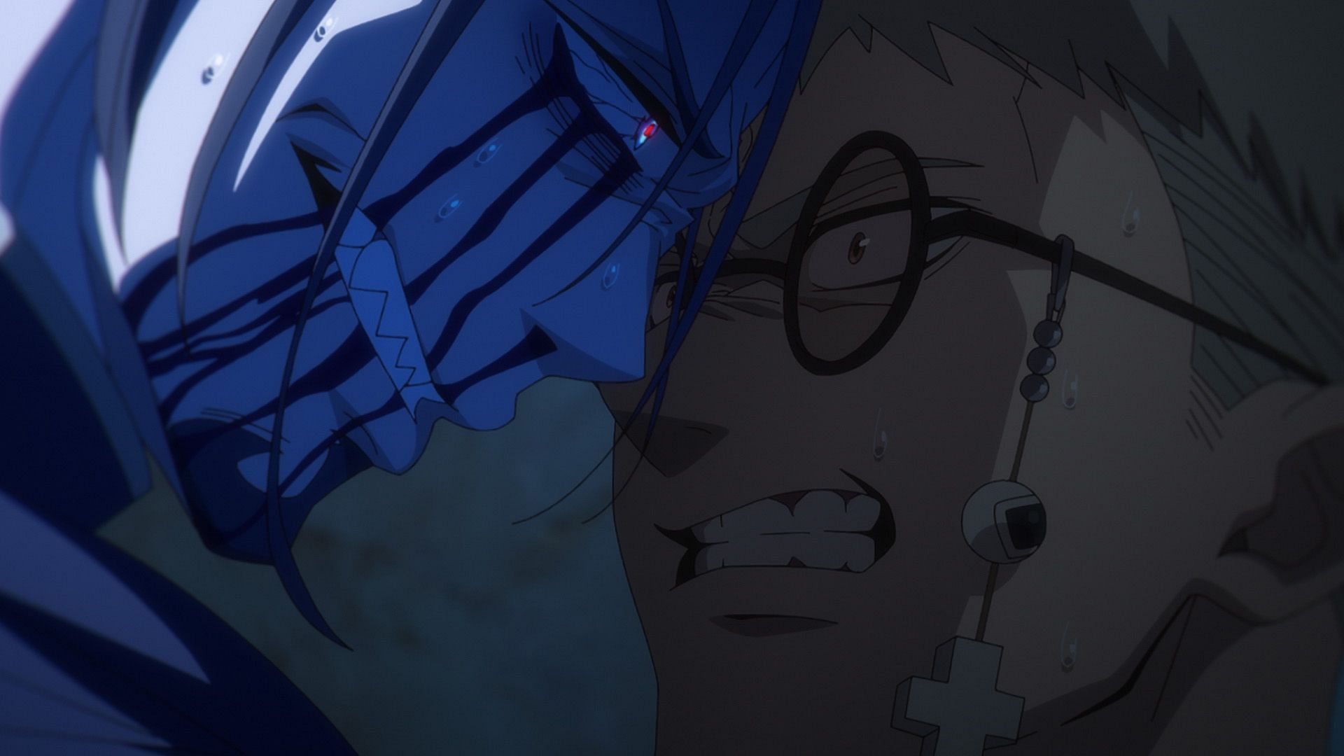 Blue Exorcist: The Blue Night Saga episode 9 an iconic moment from the series (Image via Studio VOLN)