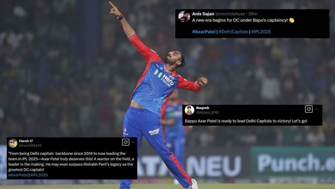 "May even surpass Rishabh Pant's legacy" - Fans erupt as Axar Patel appointed DC skipper for IPL 2025