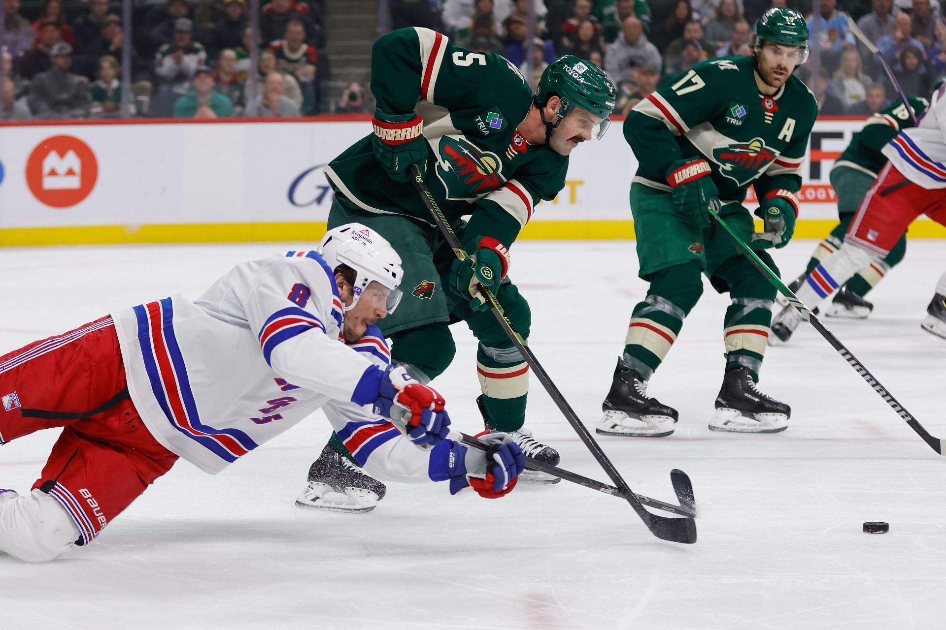 NHL: MAR 13 Rangers at Wild - Source: Getty