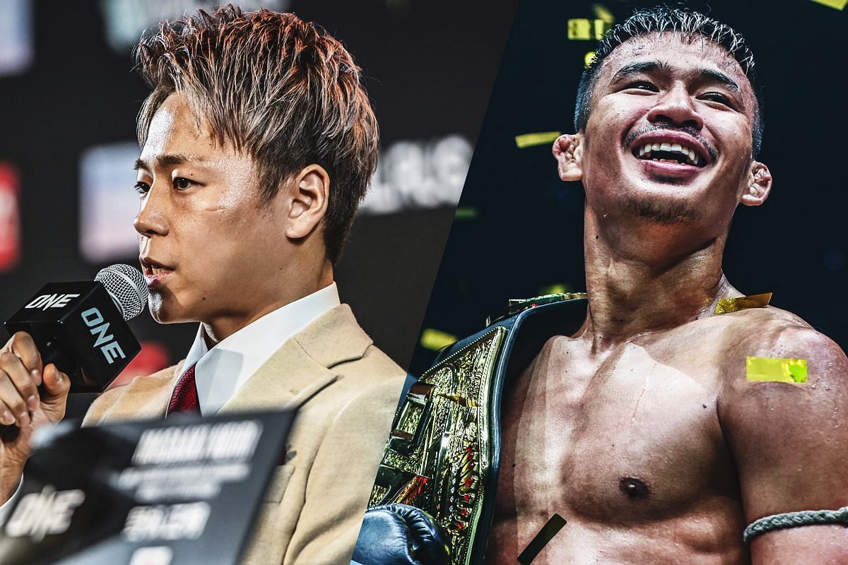 Takeru Segawa and Superlek Kiatmoo9 - Photo by ONE Championship