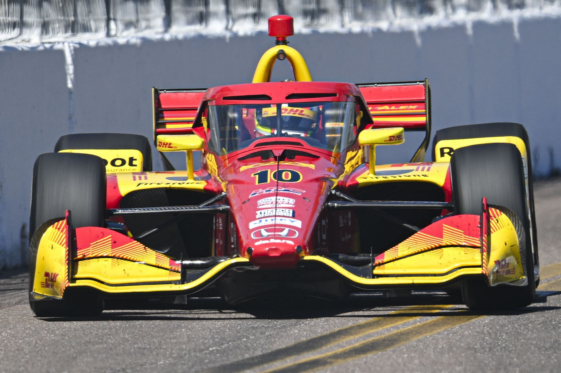 Alex Palou during the INDYCAR Firestone Grand Prix of St. Petersburg - Source: Getty