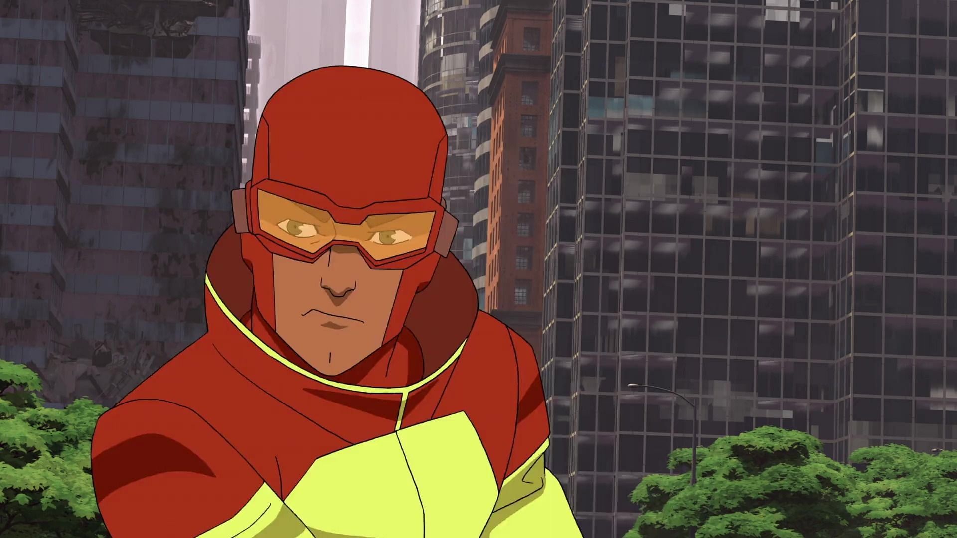 Rex Splode in the animated series Invincible (Image via primevideo.com)