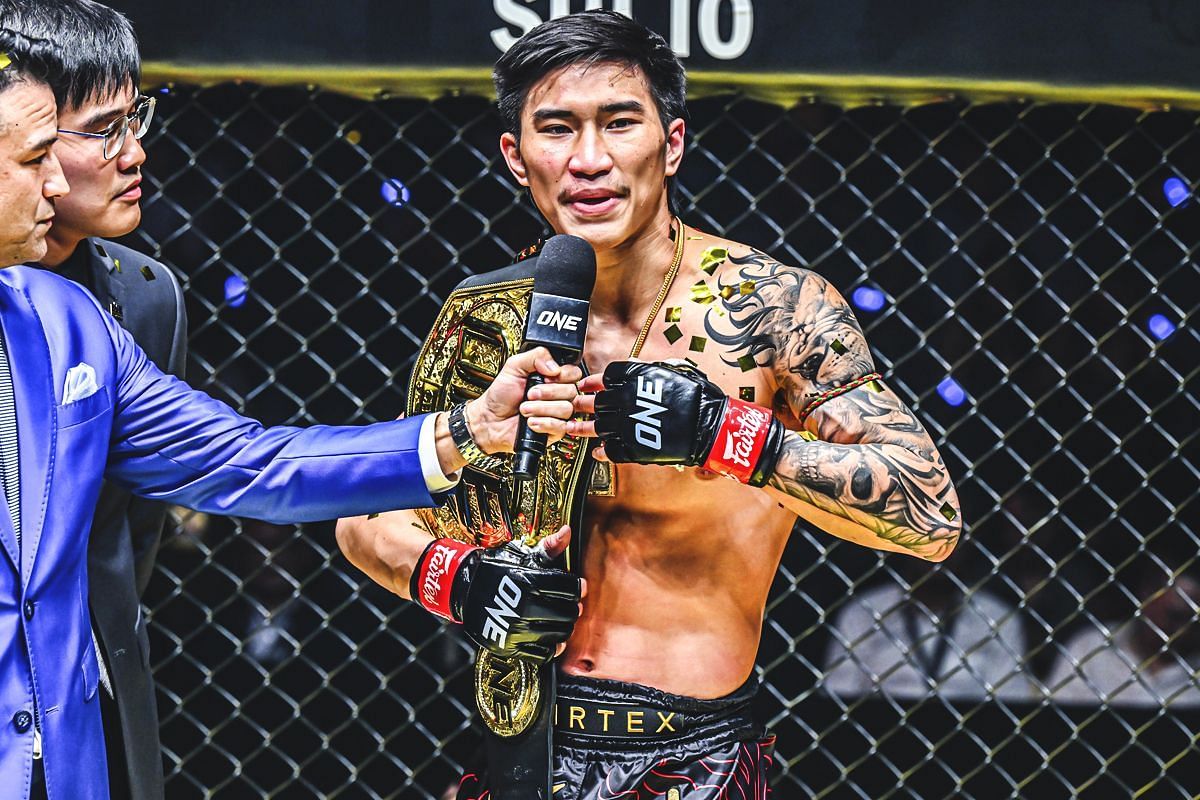 Muay Thai kingpin Tawanchai says he still adjusting to some things in kickboxing shift. -- Photo by ONE Championship