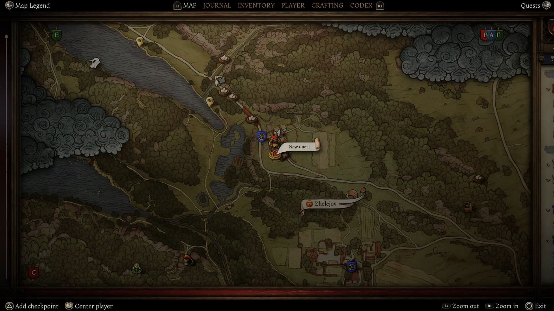 You can find the barber near Zhelejov&#039;s Inn (Image via Deep Silver // YouTube/@ TheGamesEntertainer)