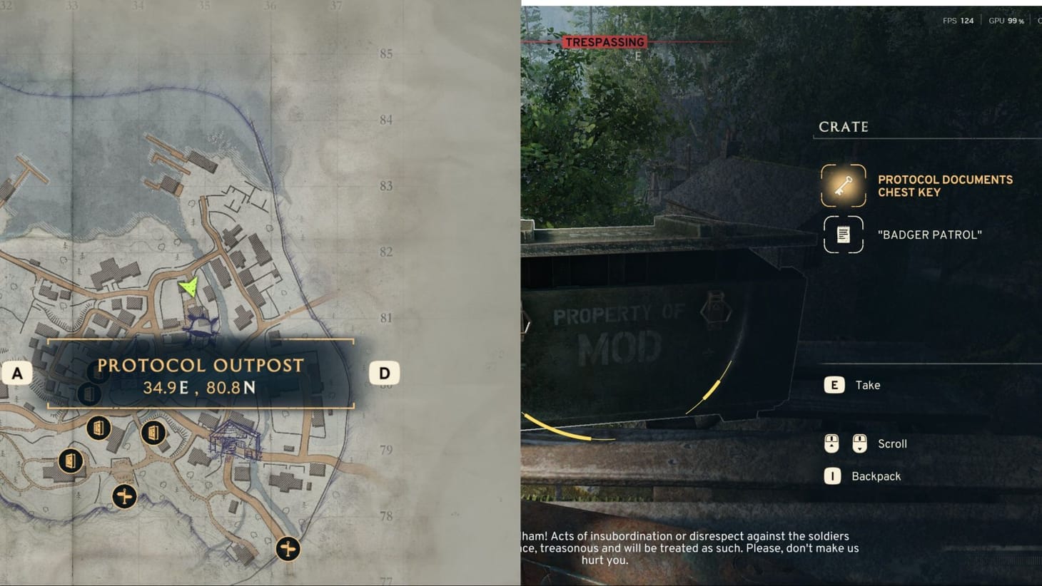 How to unlock the Protocol Documents Chest in Atomfall